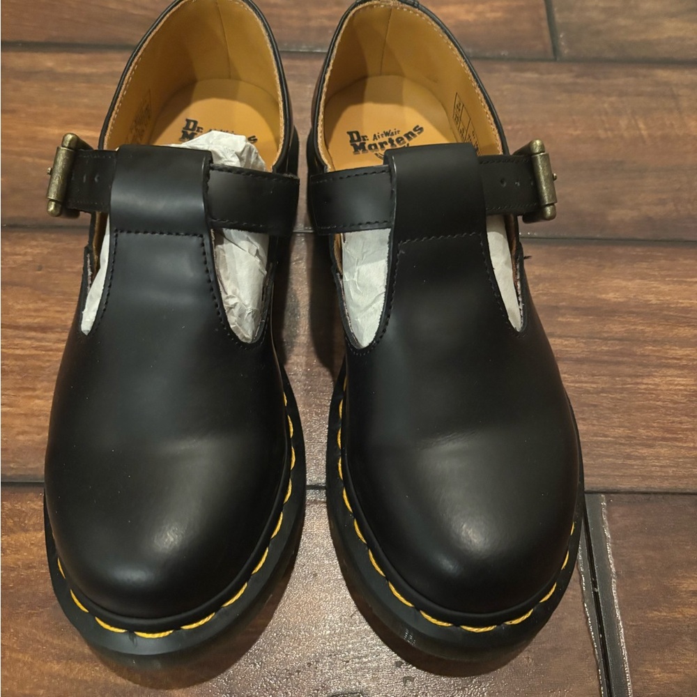 Dr. Marten POLLEY Mary Jane - BLACK